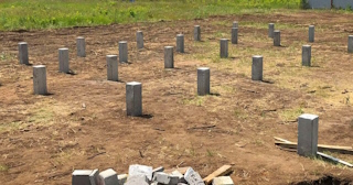 Фундамент на забивных жб сваях под ключ в Сердобске - фундамент из забивных железобетонных свай цена от 3129 руб/м2
