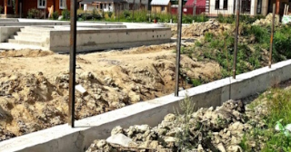 Фундамент под забор заказать в Сердобске -  заливка фундамента для забора | от 1539 за п.м.